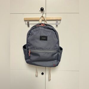 STATE Charcoal and Coral Backpack